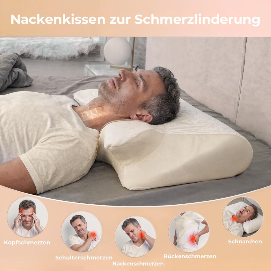 chilliva® Orthopädisches 4D Kopfkissen