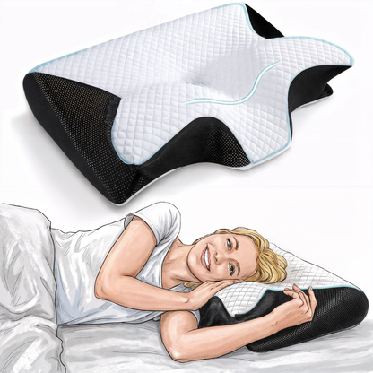 chilliva® Orthopädisches 4D Kopfkissen