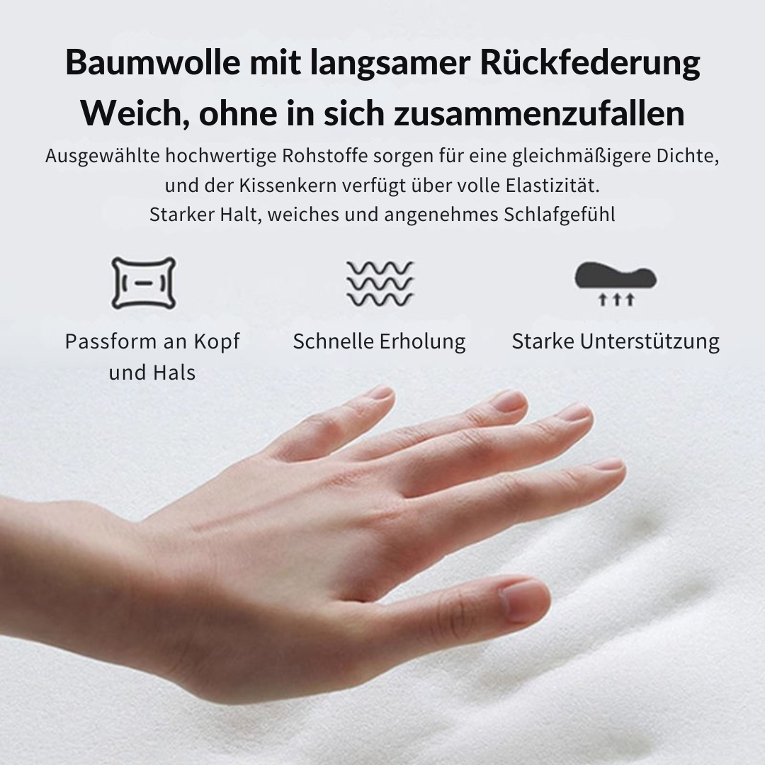 chilliva® Orthopädisches 4D Kopfkissen